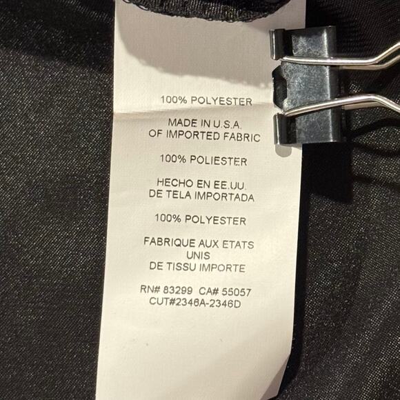 NWT Nicole Miller Top Y2K Minimalist Edgy Rock 90s Night Out Club Black Large - Picture 5 of 7